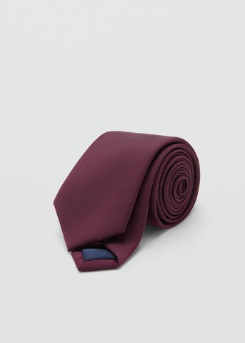 MANGO MAN Tie 'Basic6' in Red