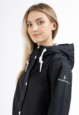 DreiMaster Maritim Weatherproof jacket in Black