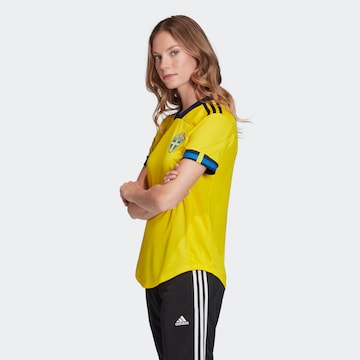 ADIDAS SPORTSWEAR Αθλητική φανέλα 'Schweden Home EM 2020' σε κίτρινο