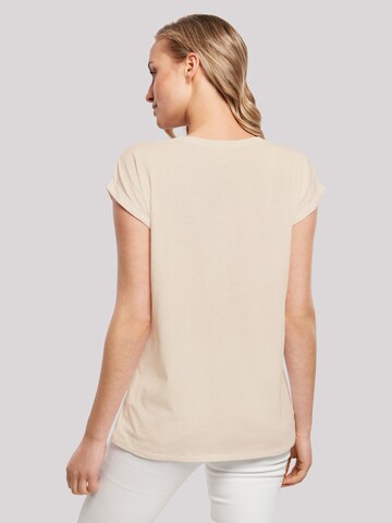 T-shirt 'Geometrics ' F4NT4STIC en beige