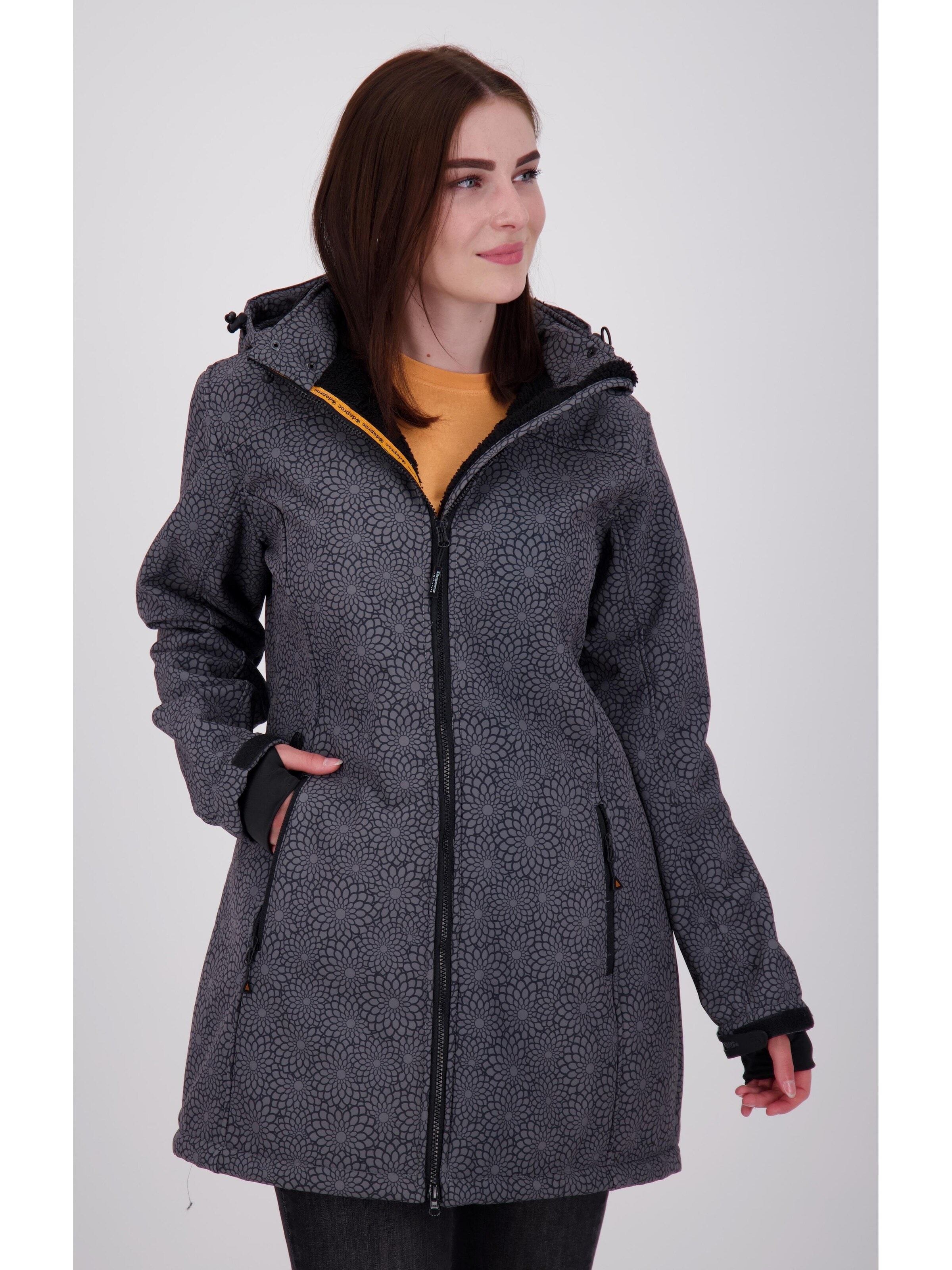 Giacca di mezza stagione 'KEELE PEAK II WOMEN' di deproc in grigio: frontale
