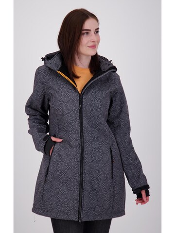 deproc Übergangsjacke 'KEELE PEAK II WOMEN'‌‌‌‌‌‌‌‌‌‌ in Grau: Vorderseite