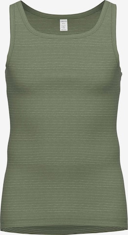 Ammann Undershirt 'Day Classic / Jeans Feinripp' in Green: front