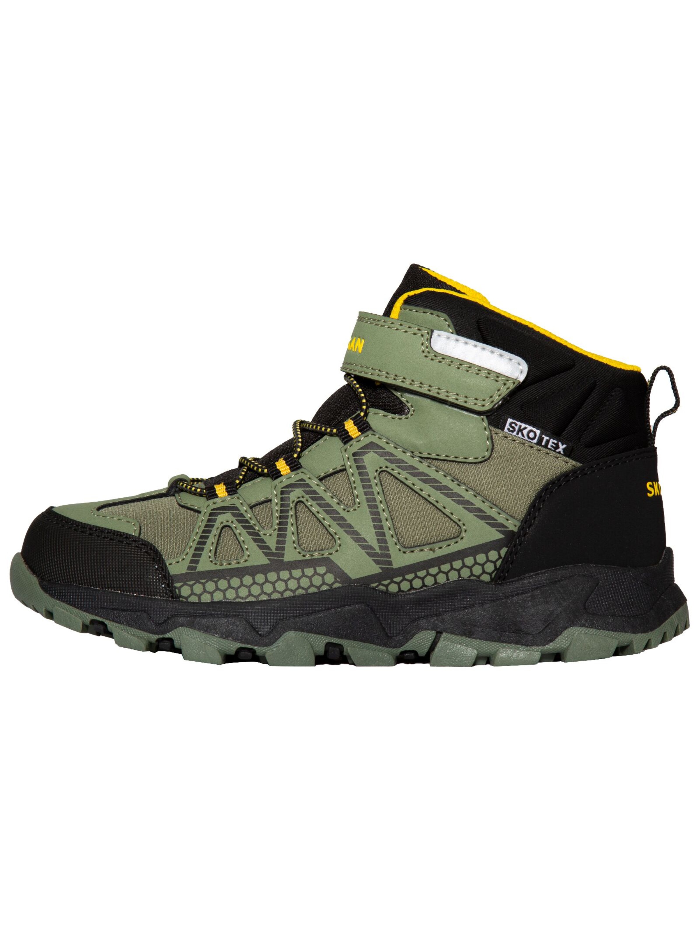 Boots da neve di SKOGAN in verde: lato