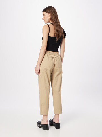 regular Pantaloni con pieghe di Dorothy Perkins in marrone