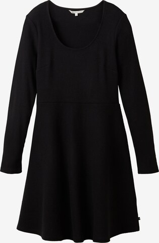 TOM TAILOR DENIM Dress in Black: front