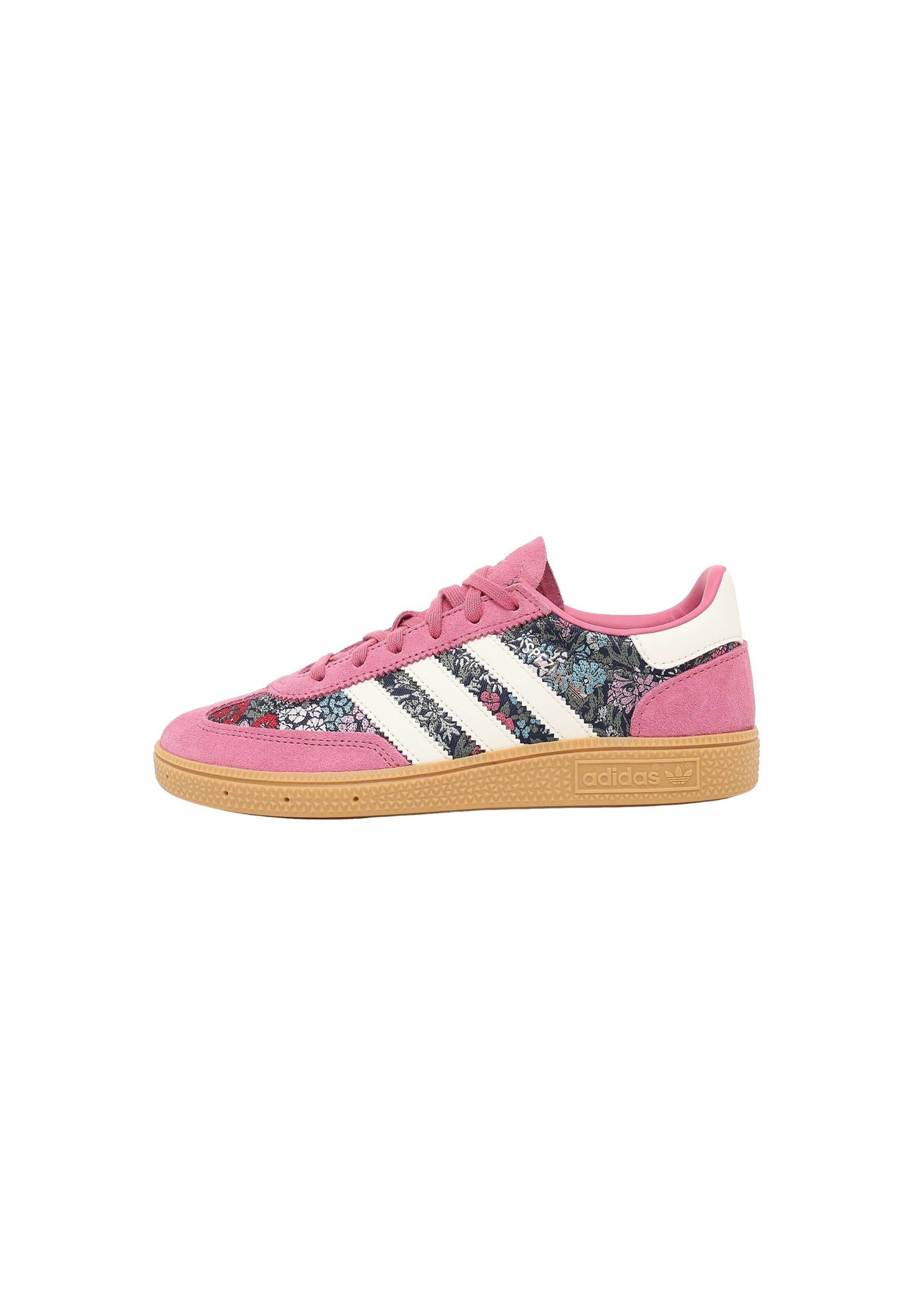 Sneaker 'Adidas x Liberty Handball Spezial' de la ADIDAS ORIGINALS pe roșu: față