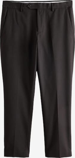 Next Pantalon à plis en 28/Courte en chocolat, Vue avec produit