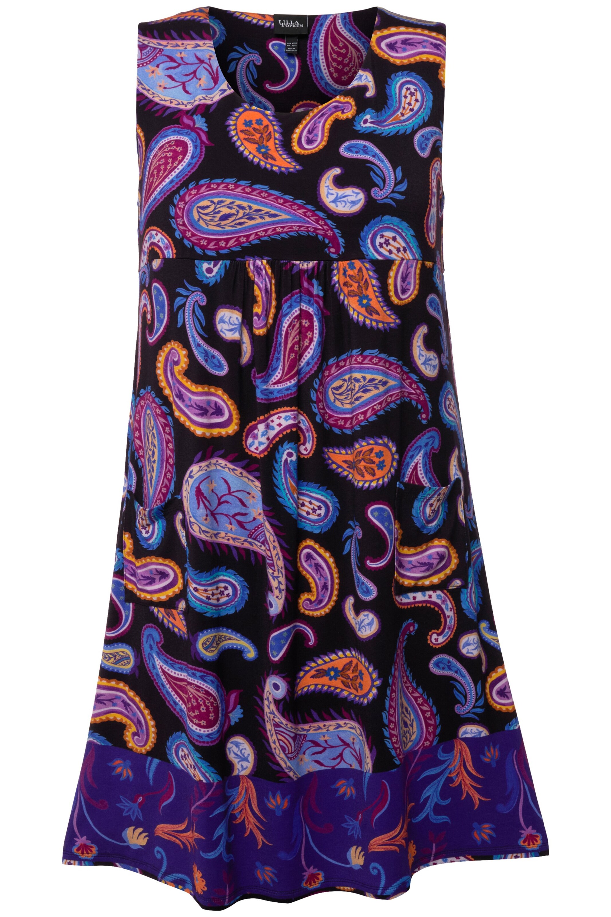 Ulla Popken Kleid in Lila: Vorderseite