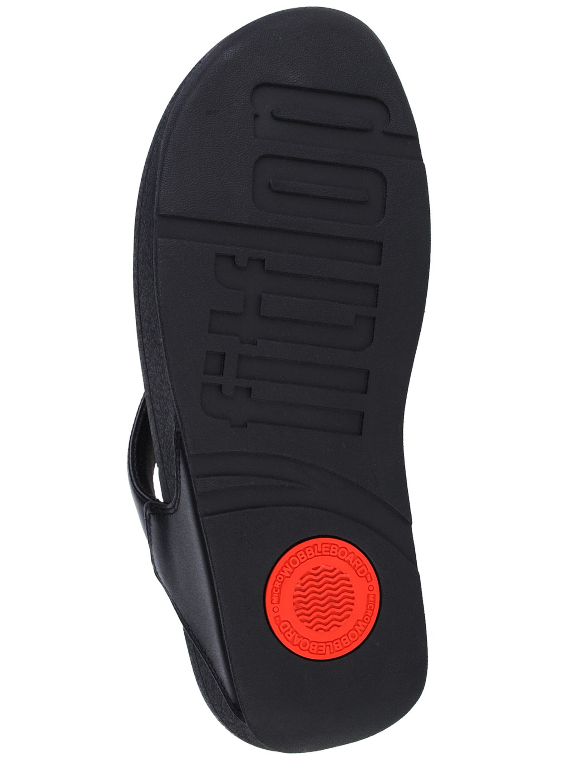 FitFlop T-bar sandals 'FitFlop Lulu' in Black
