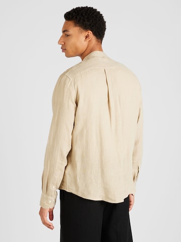 GANT Regular fit Button Up Shirt in Beige