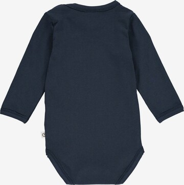 Tutina / body per bambino 'Langarm' di Müsli by GREEN COTTON in blu