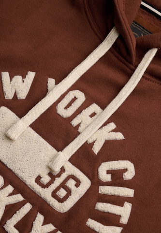 Sweat-shirt 'Vintage Prep' Superdry & Co en marron