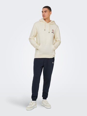 Only & Sons Sweater 'Sceres' in Beige