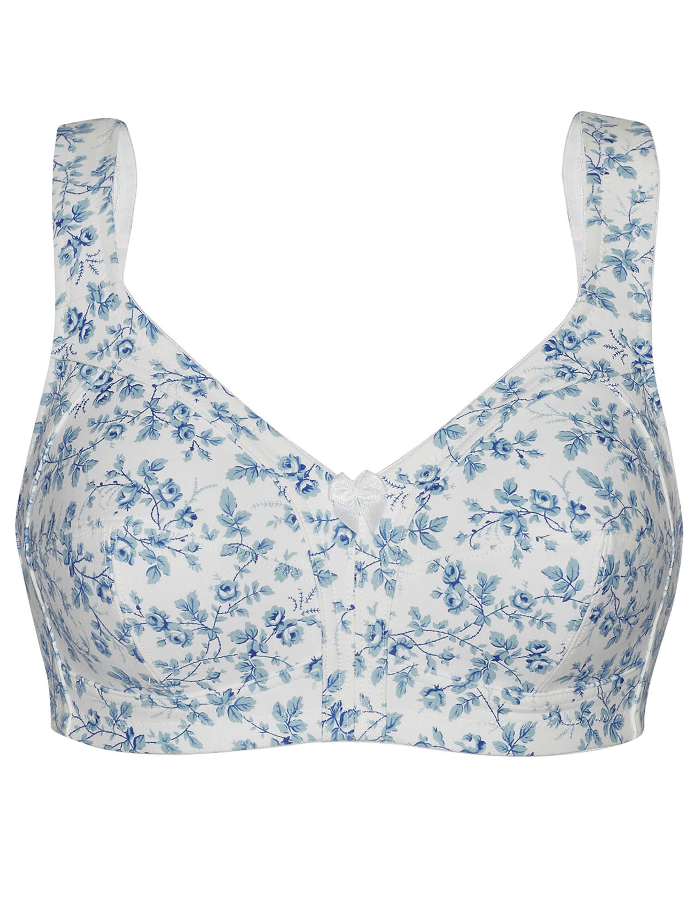 SUSA Bra 'Prints' in Blue: front