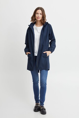 Fransa Between-Seasons Coat 'Pafasa' in Blue