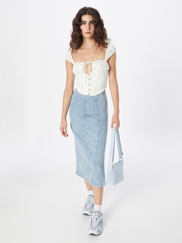 BDG Urban Outfitters Блуза в бяло