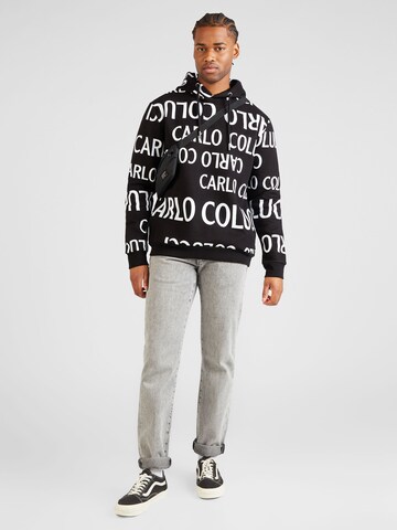 Carlo Colucci Sweatshirt in Schwarz