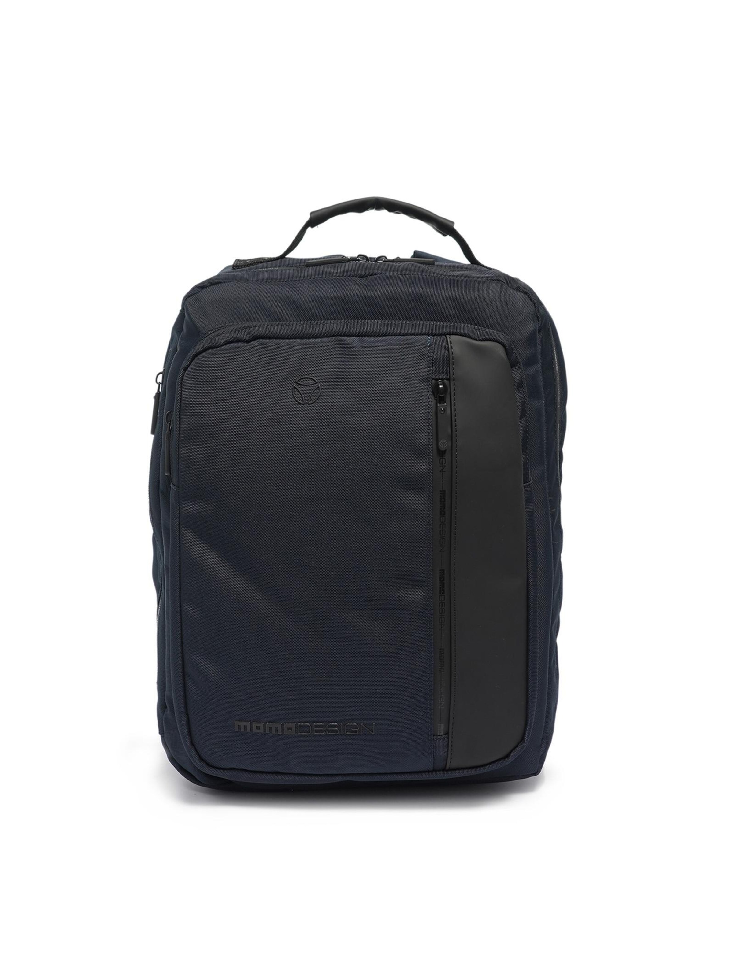Zaino 'Zaino Momo Design Poliestere con Zip e Tasche Organizzate 31,5x39,5 cm' di Momo Design in blu: frontale