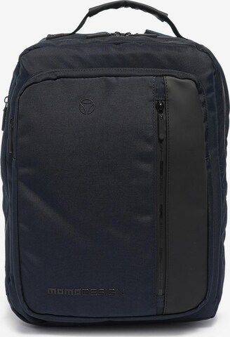 Zaino 'Zaino Momo Design Poliestere con Zip e Tasche Organizzate 31,5x39,5 cm' di Momo Design in blu: frontale