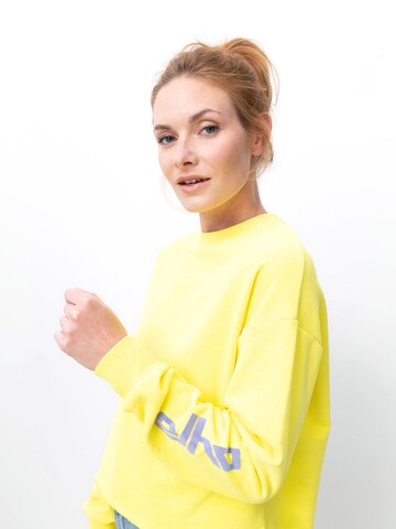 elho Sweatshirt in Yellow