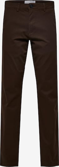 SELECTED HOMME Chino Pants 'Miles Flex' in Dark brown, Item view