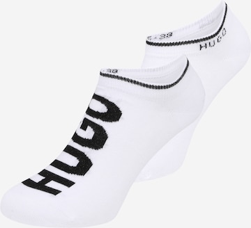 HUGO - Calcetines invisibles en blanco: frente