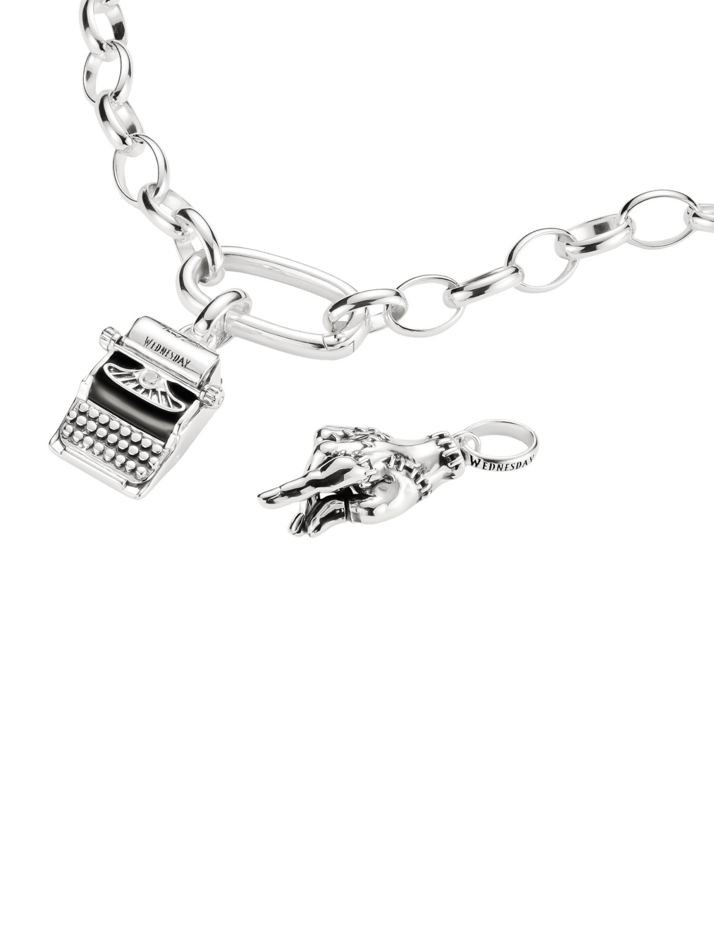 Thomas Sabo Anhänger 'Wednesday Schreibmaschine' in Silber