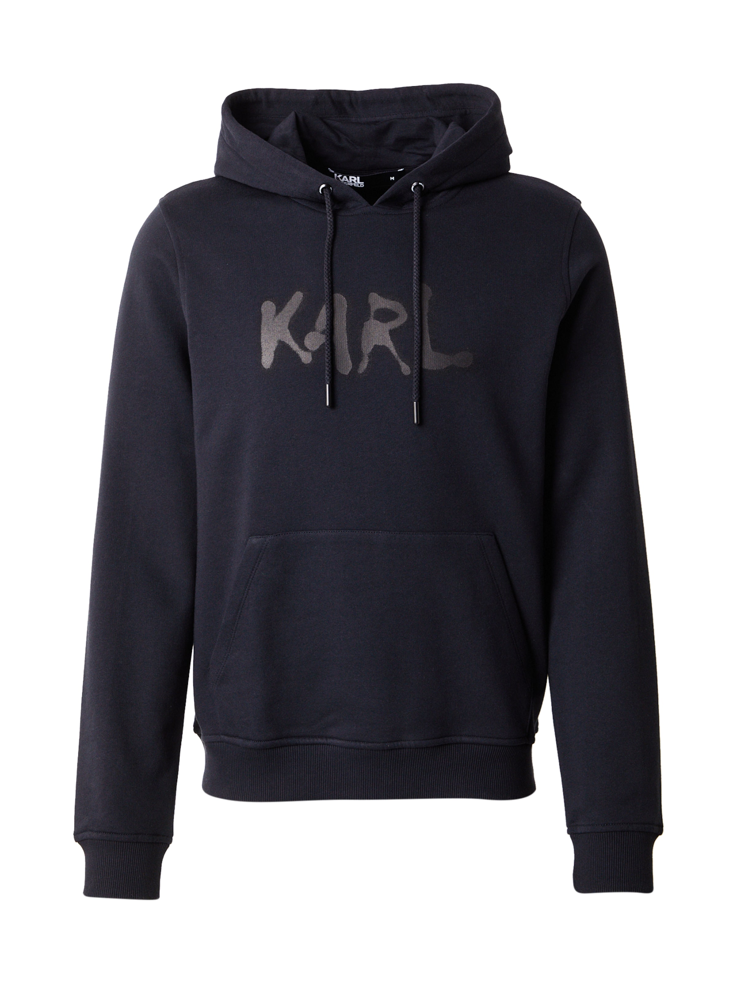 Karl Lagerfeld Μπλούζα φούτερ σε μπλε: μπροστά