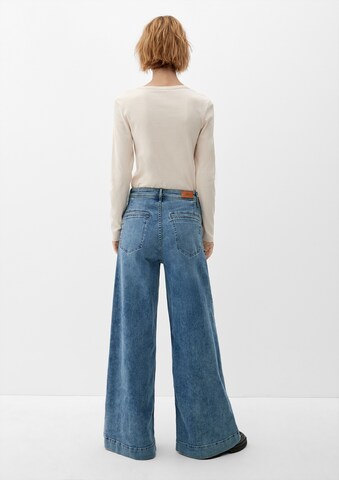Wide Leg Jean 'Suri' s.Oliver en bleu