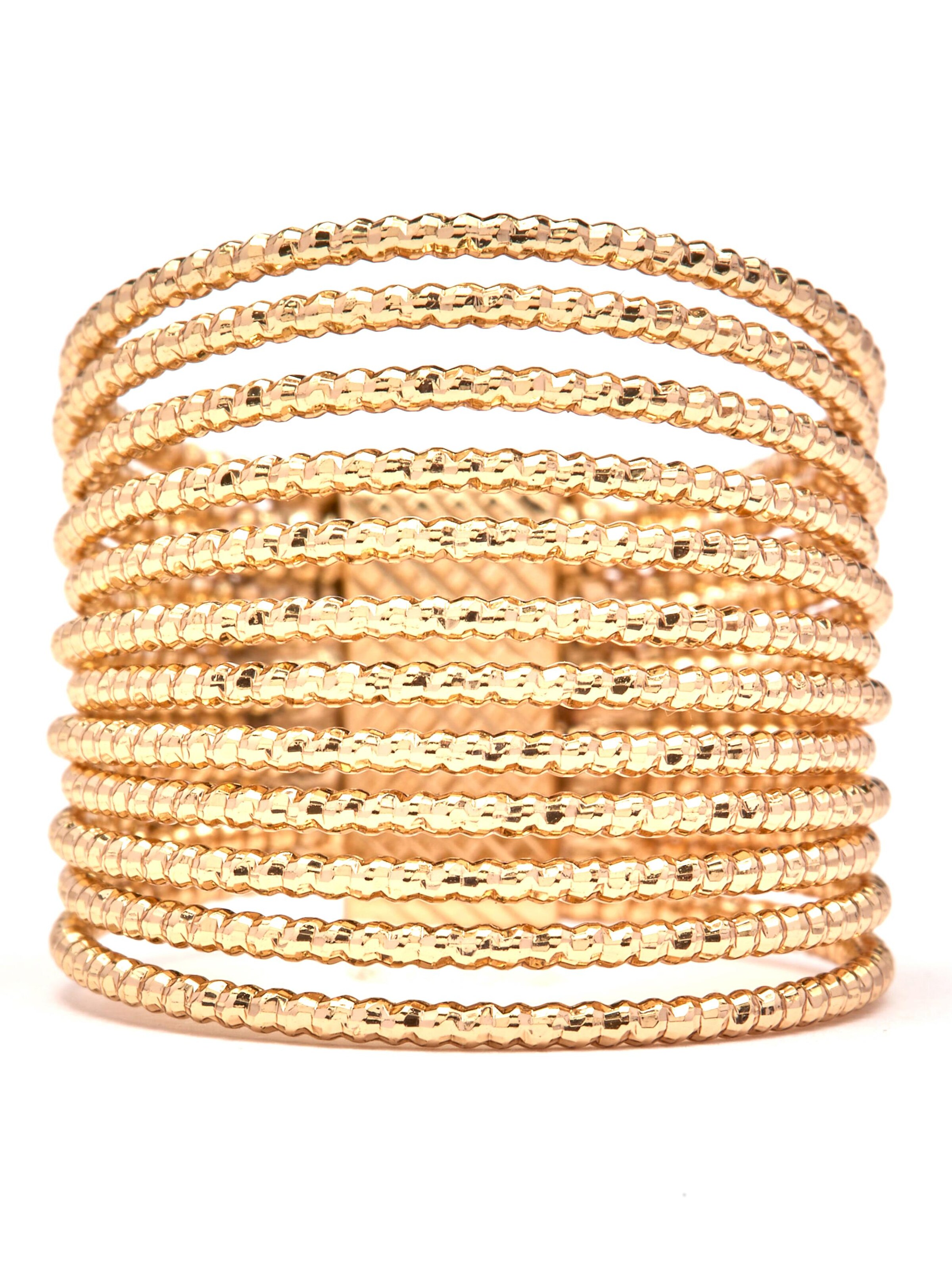 Luxenter Ring 'Mika' in Beige: front