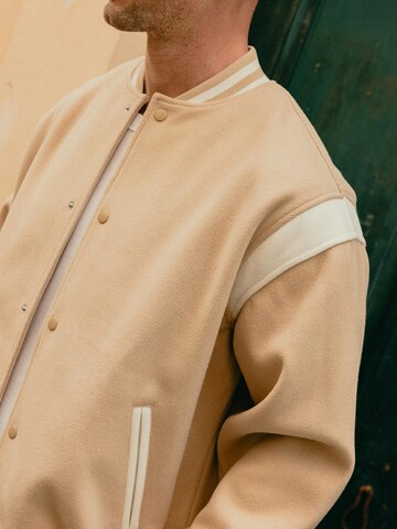 DAN FOX APPAREL Overgangsjakke 'Aras' i beige