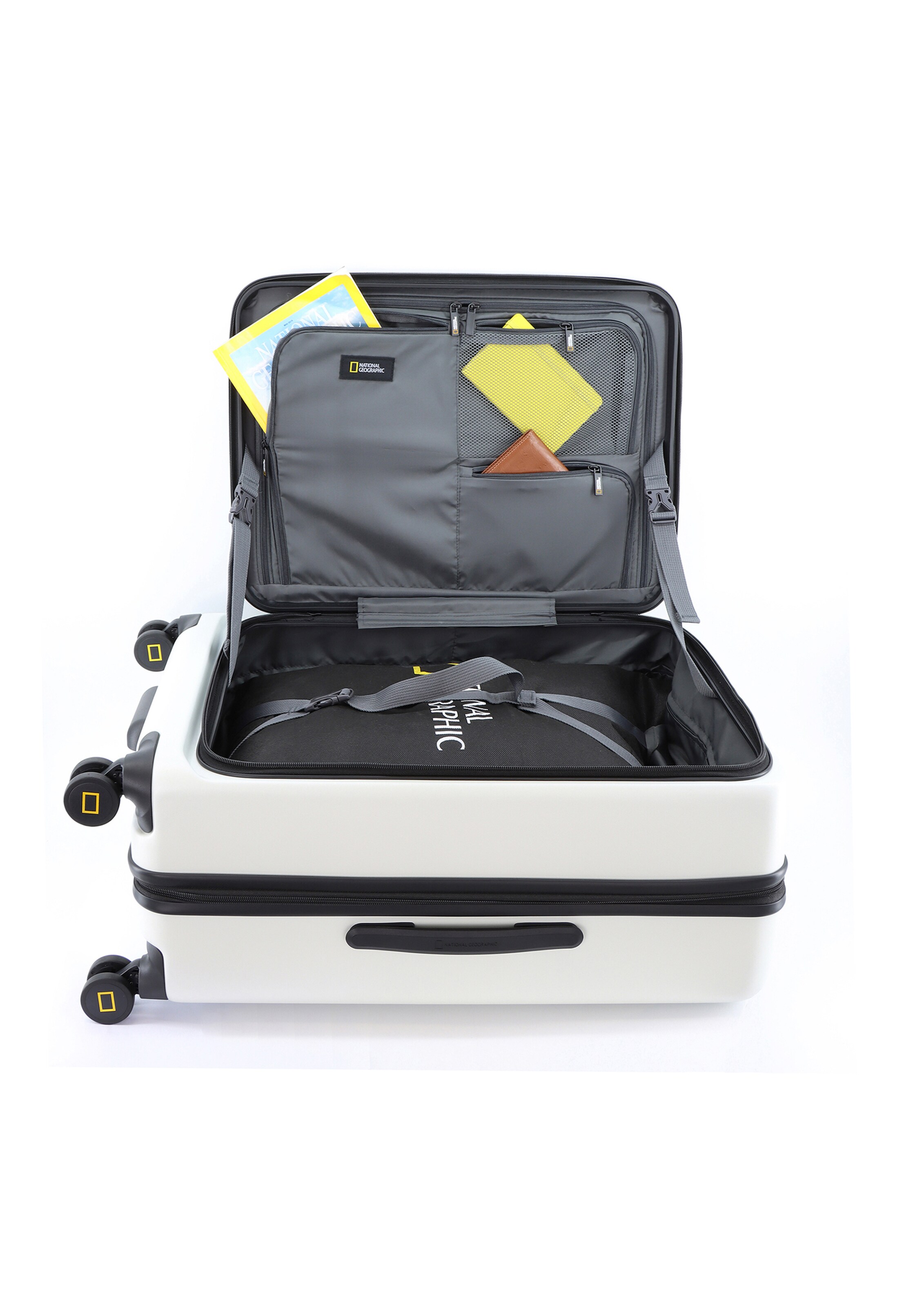 National Geographic Suitcase 'Lodge' in White