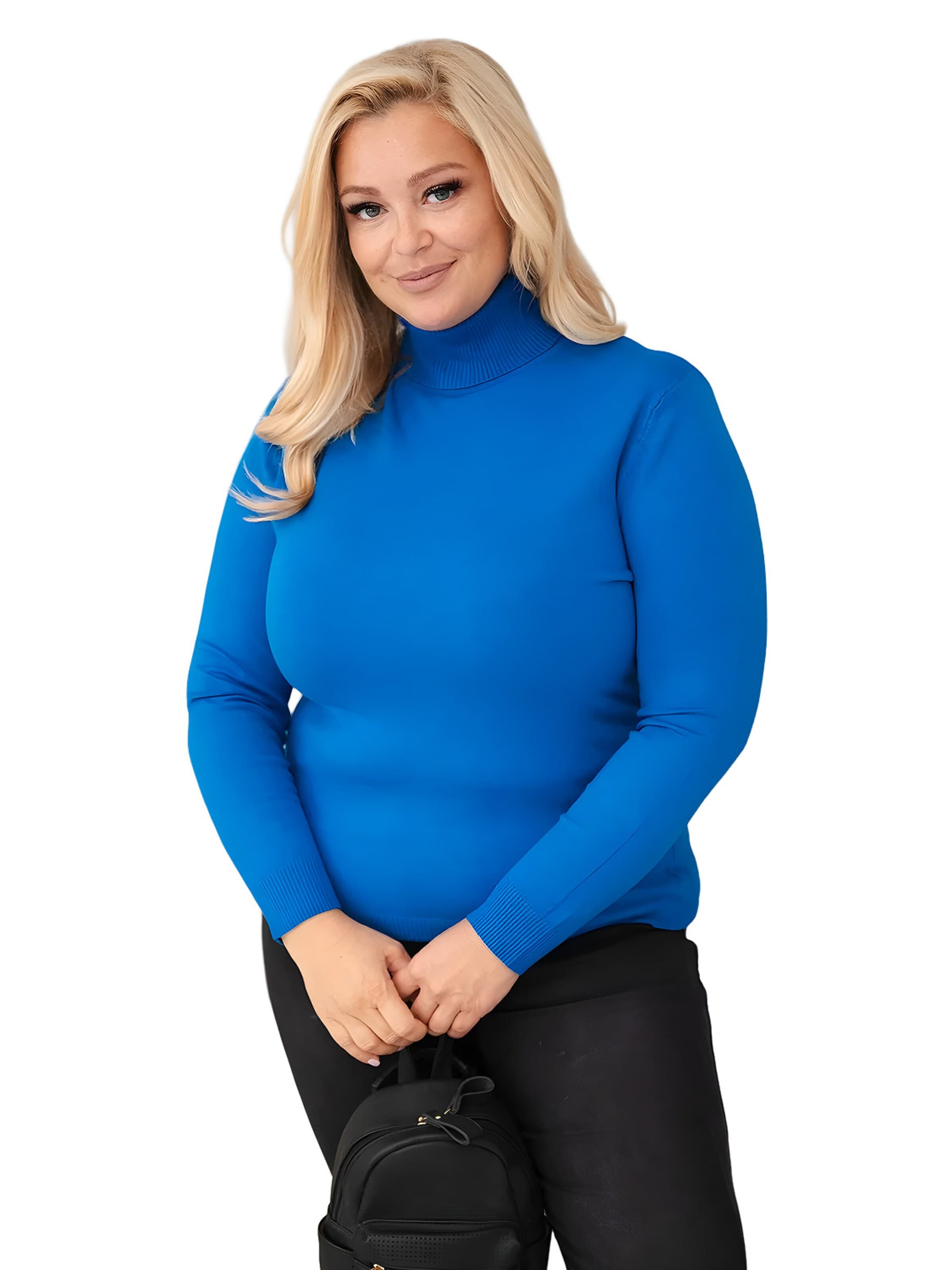 Lumera Pullover 'Velo'‌ in Blau: Vorderseite