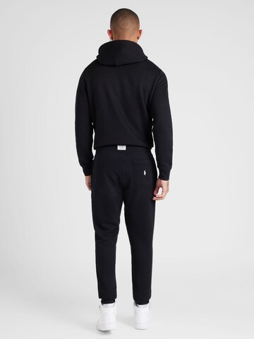 Polo Ralph Lauren Tapered Παντελόνι 'ATHLETIC' σε μαύρο