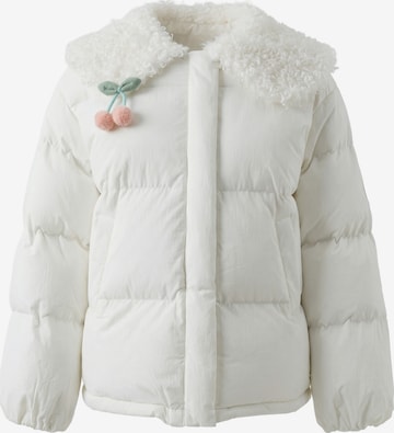 Veste d’hiver MYMO en blanc : devant