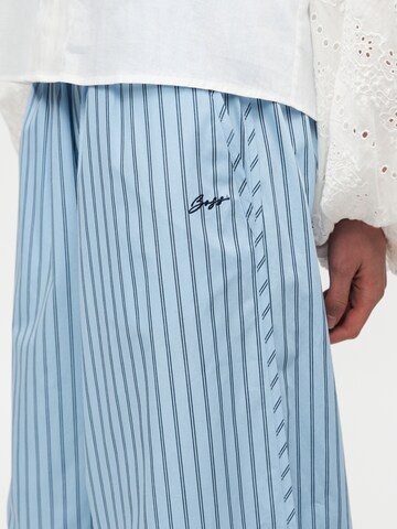 Wide Leg Pantalon 'C_Tiplyn' BOSS en bleu