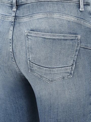 Only Petite Skinny Jeans 'Power' in Blauw