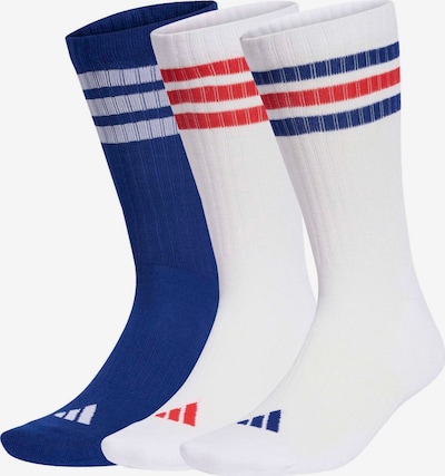 ADIDAS PERFORMANCE Urheilusukat 'ESS' värissä kuninkaallisen sininen / punainen / valkoinen, Tuotenäkymä
