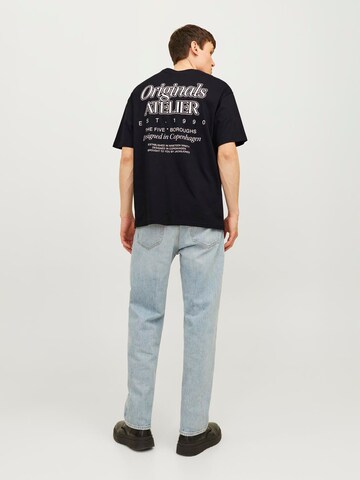 JACK & JONES T-shirt 'JORBROOKLYN' i svart