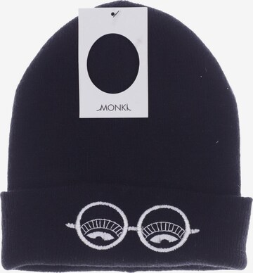 Monki Hat & Cap in One size in Black: front