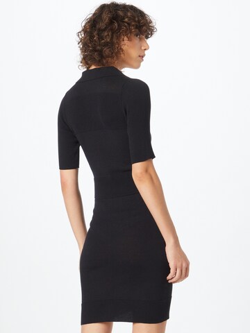 Rochie tricotat 'HAINES' de la RAIINE pe negru