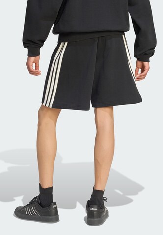 ADIDAS SPORTSWEAR Loosefit Παντελόνι φόρμας σε μαύρο