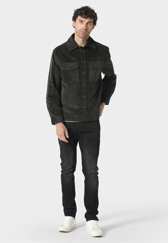 883Police Regular fit Overhemd 'Avening' in Groen