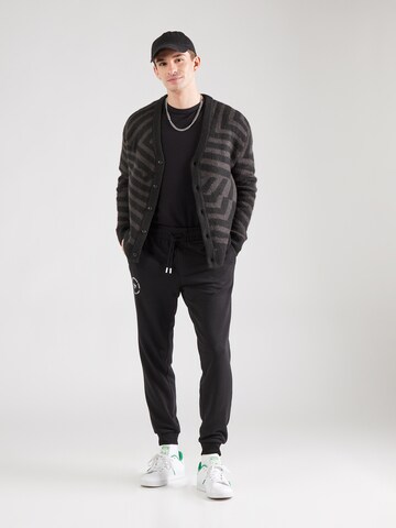 JACK & JONES - Tapered Pantalón en negro