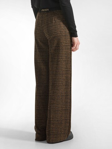 DEHA Slim fit Trousers in Brown