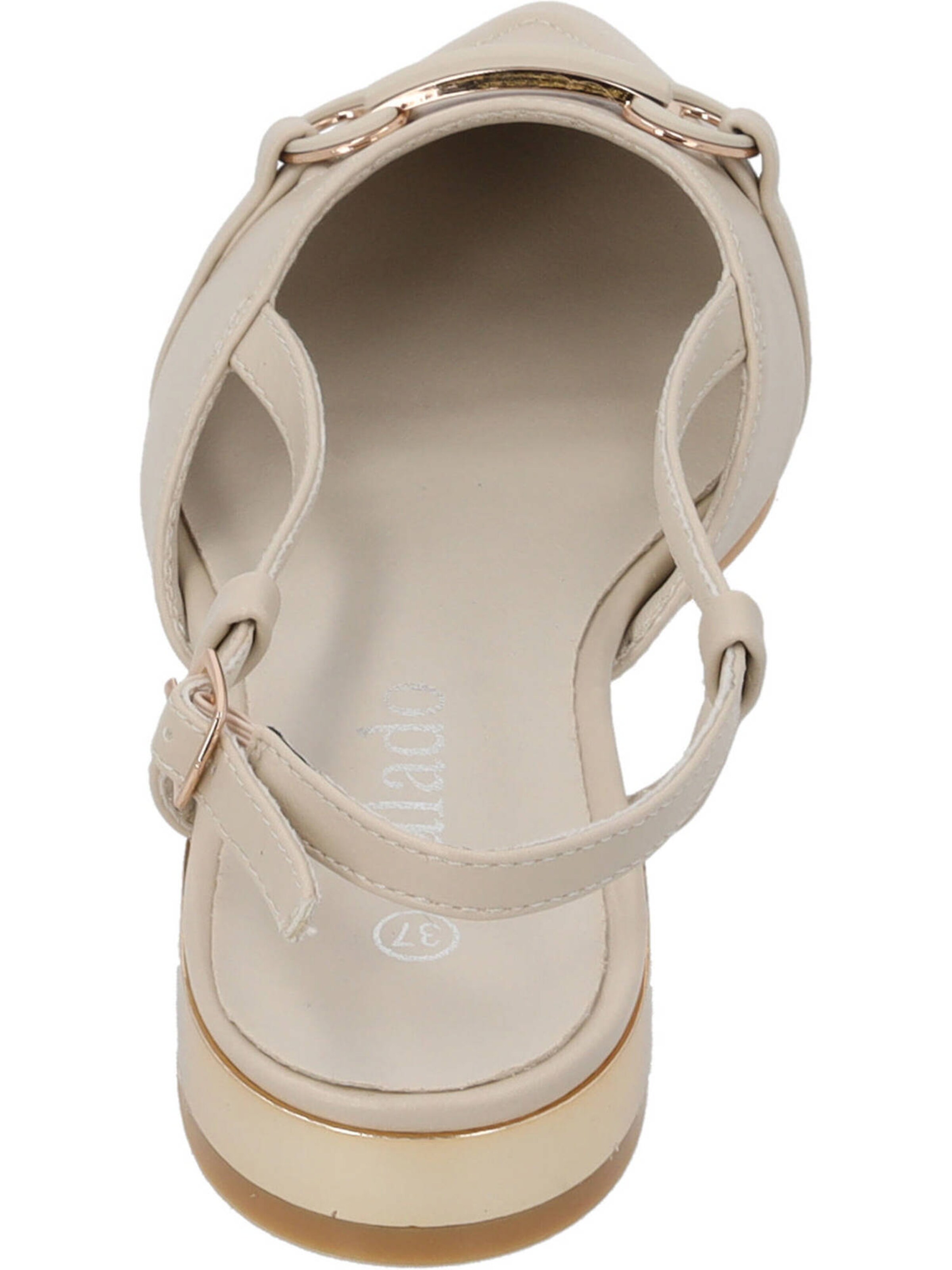 Escarpins à bride arrière 'Edef' Palado en beige