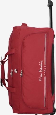 PIERRE CARDIN Travel Bag 'Beaujolais' in Red