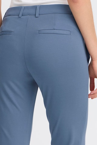 Fransa Slimfit Kalhoty 'FRLano ' – modrá