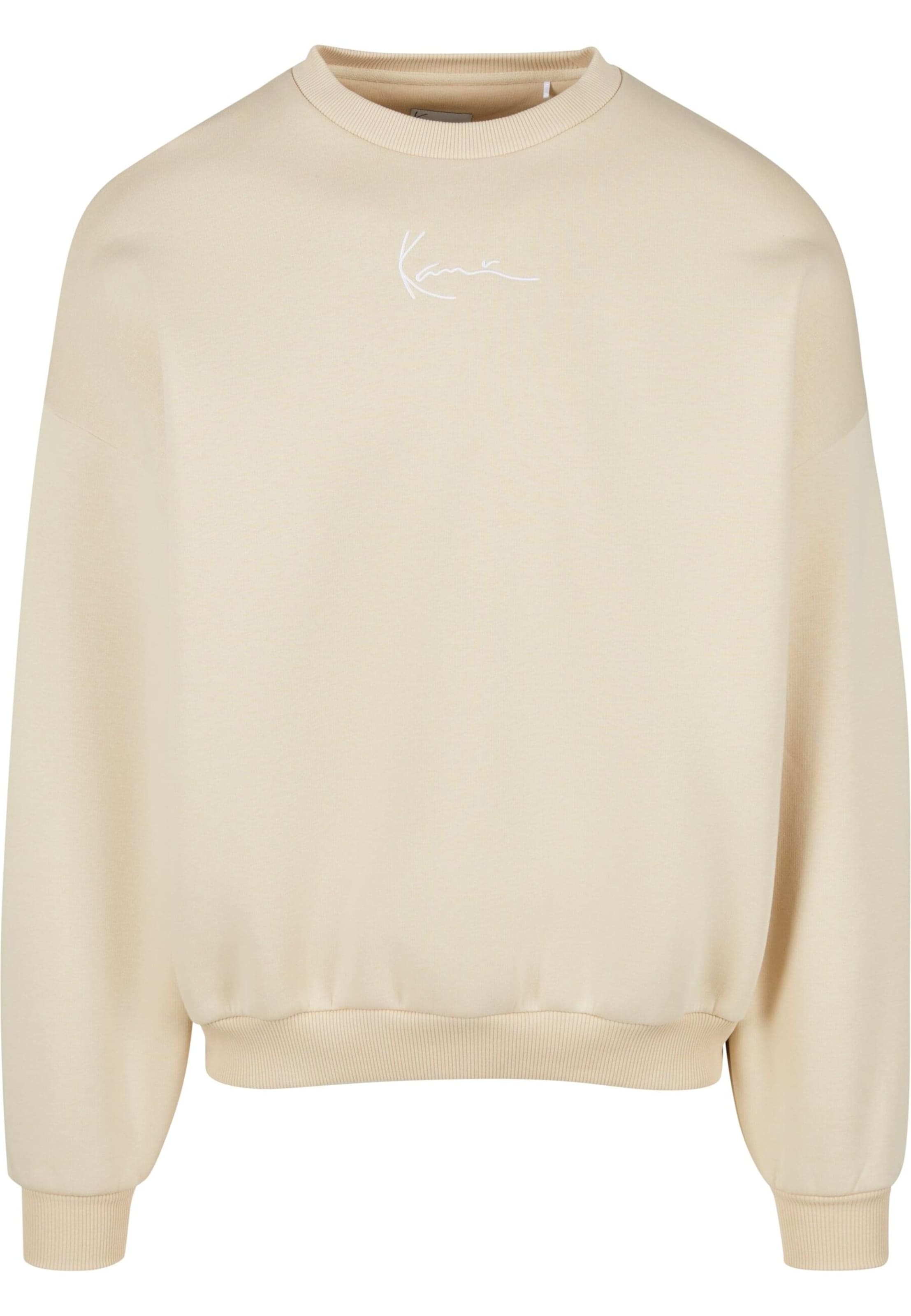 Sweat-shirt 'Essential' Karl Kani en beige : devant
